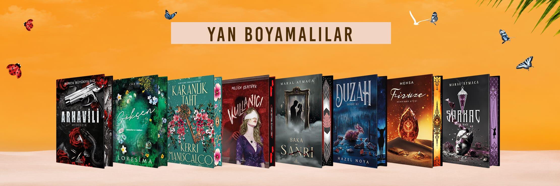 Yan Boyamalı Kitaplar