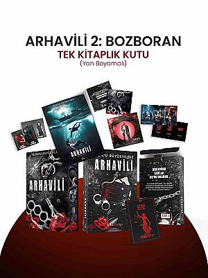 Arhavili 2: Bozboran – Tek Kitaplık Kutu Yan Boyamalı - 1
