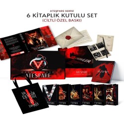 Ateşpare Serisi 6 Kitaplık Hediyeli Set (Ciltli Özel Baskı) - Ceren Melek