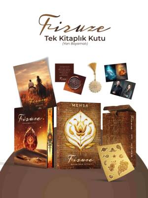 Firuze 1: Kehribar Ateşi Tek Kitaplık Kutu Yan Boyamalı