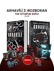 İMZALI - Arhavili 2: Bozboran Ciltli Tek Kitaplık Kutu - Burcu Büyükyıldız