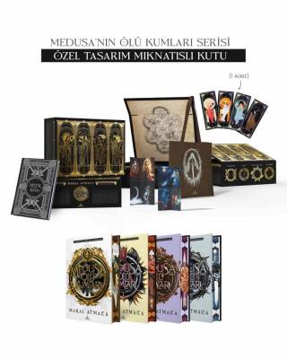 Medusa’nın Ölü Kumları Serisi – Hediyeli Yan Boyamalı Mıknatıslı Kutu - 1