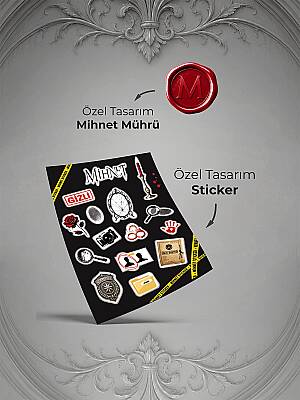 Mihnet – Yan Boyamalı Tek Kitaplık Kutu - 5