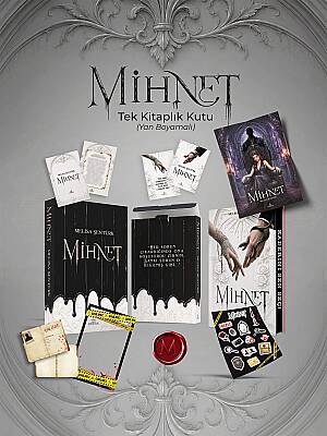 Mihnet – Yan Boyamalı Tek Kitaplık Kutu - 1