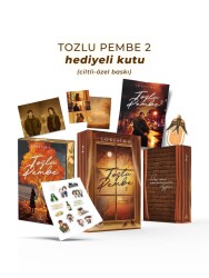 Tozlu Pembe 2 –Tek Kitaplık Kutu Yan Boyamalı - LORESİMA