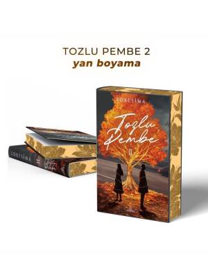 Tozlu Pembe 2 –Tek Kitaplık Kutu Yan Boyamalı - 3
