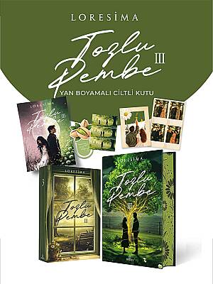 Tozlu Pembe 3 – Tek Kitaplık Kutu Yan Boyamalı - 1